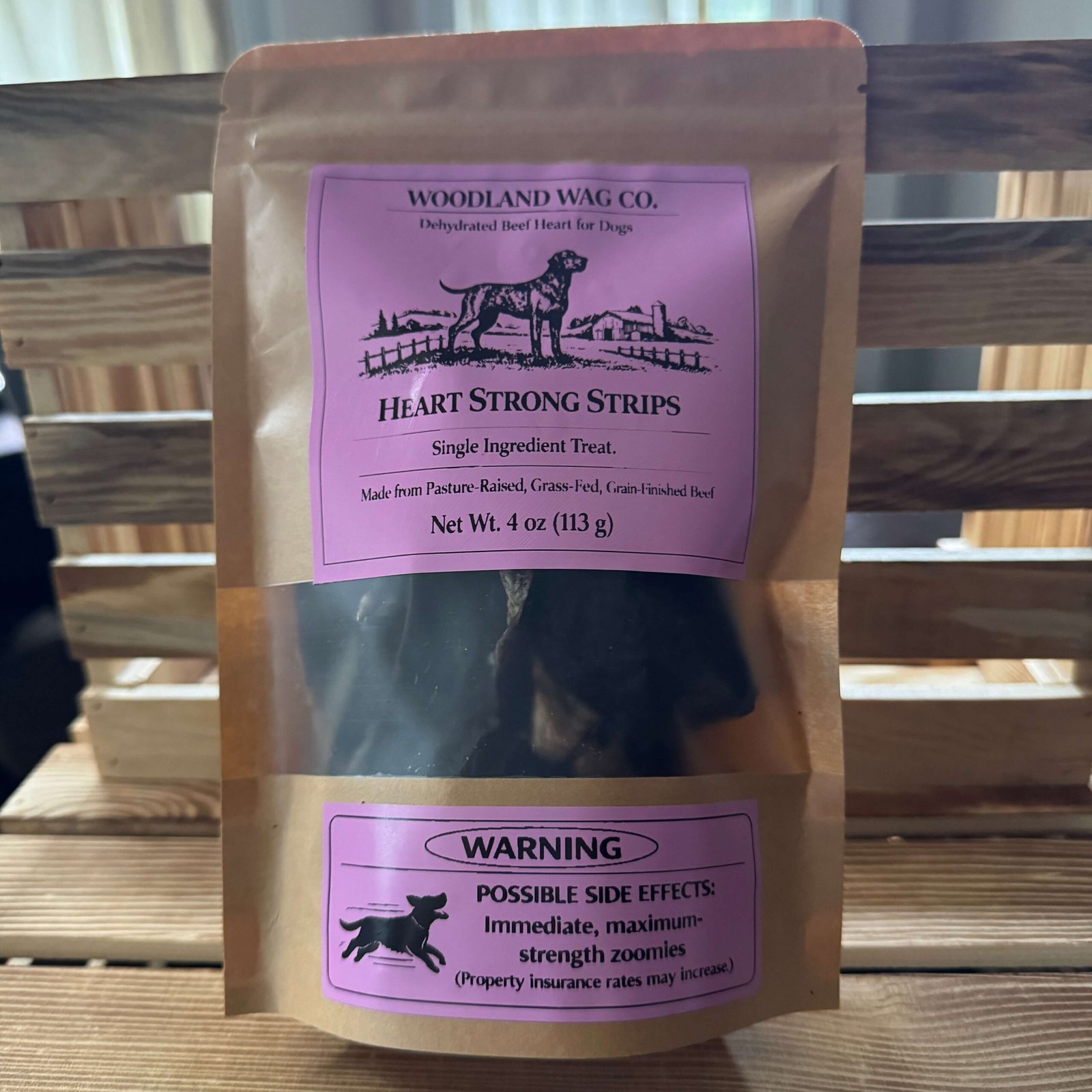 Natural Beef Heart Dog Treat
