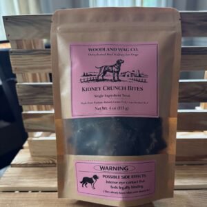 Grass-fed grain-finished beef kidney dog treats